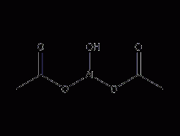 Basic aluminum acetate structural formula