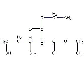 1-Methylpropyl diethyl succinate structural formula