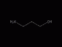 3-amino-1-propanol structural formula