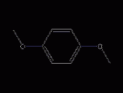 1,4-dimethoxybenzene structural formula