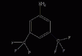 2,4-bis(trifluoroethyl)aniline structural formula