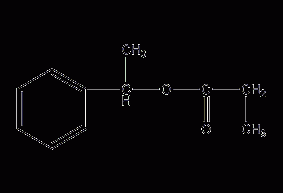 2-Phenylethylpropionate Structural Formula