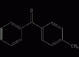 4-methylbenzophenone structural formula