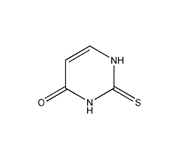 2-Thiouracil Structural Formula