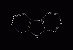 Dibenzofuran structural formula