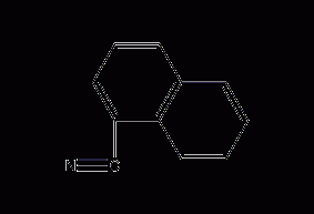 1-Naphthyl acetonitrile structural formula