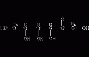 L-(-)-sorbose structural formula