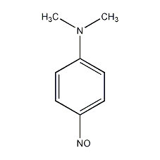 N,N-二甲基-4-亚硝基苯胺结构式