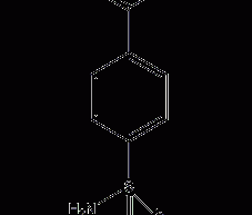 Structural formula of p-carboxybenzenesulfonamide