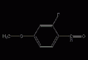 2-fluoro-4-methoxybenzaldehyde structural formula