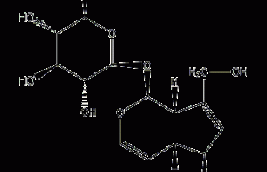 Structural formula of coralline