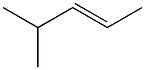 cis-4-methyl-2-pentene structural formula