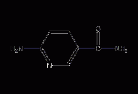 6-aminonicotinamide structural formula