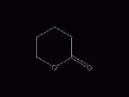 δ-valerolactone structural formula