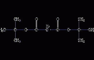 Di-tert-butyl maleate structural formula