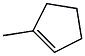 1-methyl-1-cyclopentene structural formula