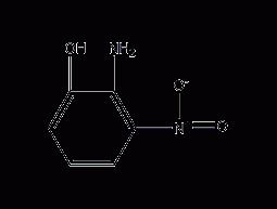 2-amino-3-nitrophenol structural formula