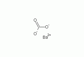 Barium carbonate structural formula