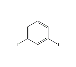 1,3-diiodobenzene structural formula