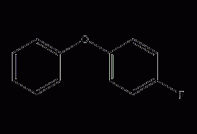 4-Fluorodiphenyl ether structural formula