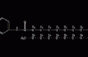 Stearoyl anilide structural formula