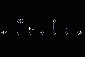 Isobutyl propionate structural formula