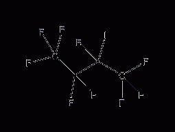 2-iodononafluorobutane structural formula