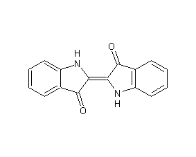 indigo structural formula