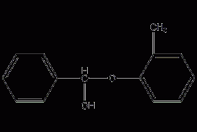 O-tolyl benzoate structural formula