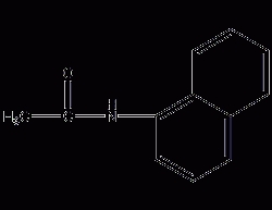 Naphthyl acetamide structural formula