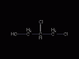 2,3-dichloro-1-propanol structural formula