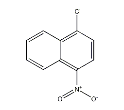 1-chloro-4-nitronaphthalene structural formula