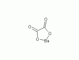 Barium oxalate structural formula