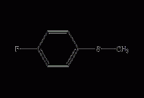 4-Fluoroanisole thioether structural formula