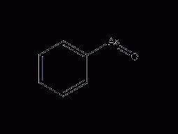 Structural formula of benzene arsenic oxide