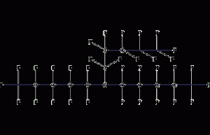 Perfluorotriamylamine structural formula