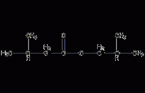 Isobutyl crotonate structural formula