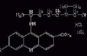 Mipaline dihydrochloride structural formula