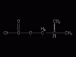 Isobutyl chloroformate structural formula