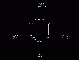 2-bromomesitylene structural formula