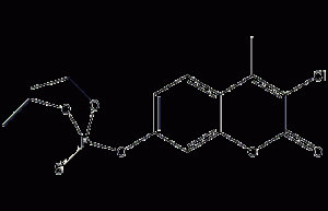 Structural formula of pyridin