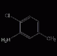 2-Chloro-5-methylaniline structural formula