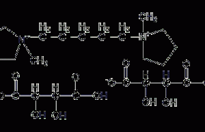 Pentylbipyridinium tartrate structural formula