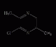 3-chloro-2,5-dimethylpyrazine structural formula