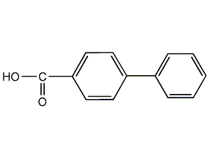 4-biphenylcarboxylic acid structural formula