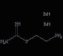 S-(2-aminoethyl)isothiourea dihydrobromide structural formula