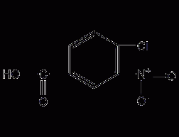 4-chloro-3-nitrobenzoic acid structural formula