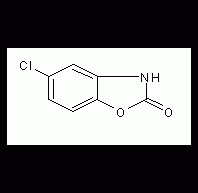 Chlorzoxazone Structural Formula